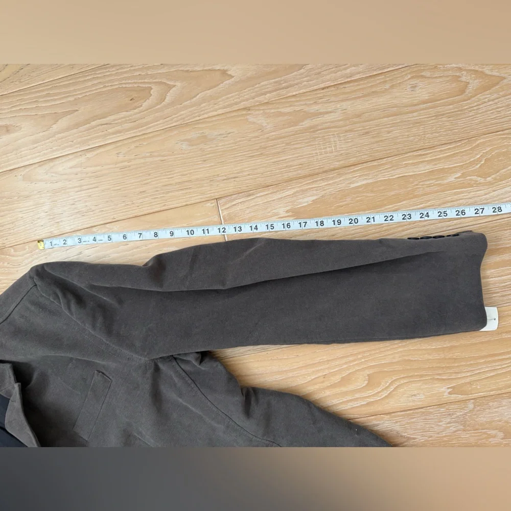 Men’s vintage Old Navy cotton‎ blazer size XXL gray preppy classic soft - Picture 7 of 8